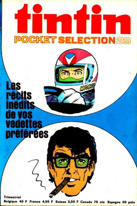 Scan de la Couverture Tintin Slection n 29